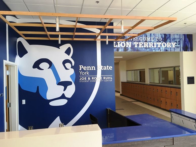 Penn State Hallway